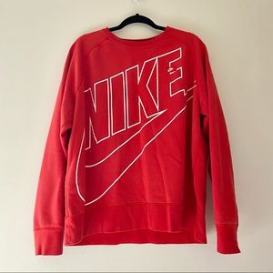 Nike Red Sweater